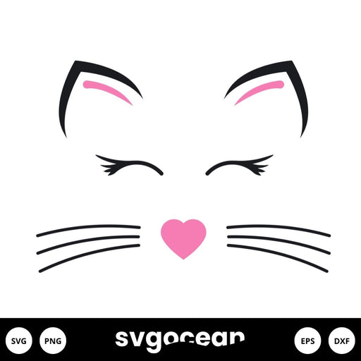 Cat Ears Svg - Svg Ocean