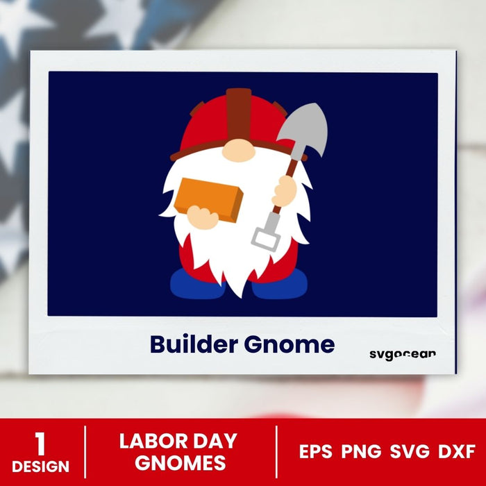 Labor Day Gnomes SVG Bundle - Svg Ocean
