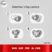 Valentines Day Lantern SVG Multilayered Laser Cut File - svgocean