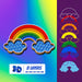 3D Pride Rainbow SVG - Svg Ocean