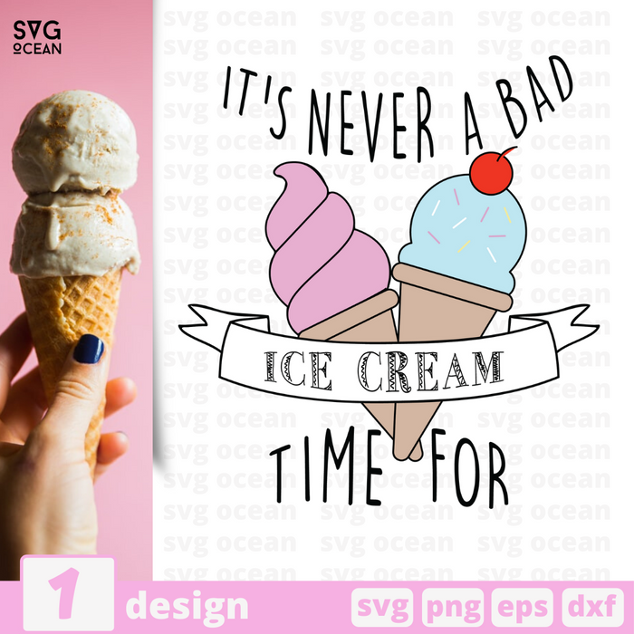 Free Ice cream quote svg