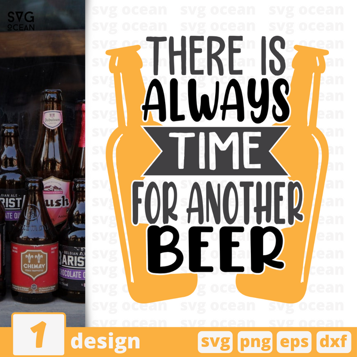 There is always time for another beer SVG vector bundle - Svg Ocean