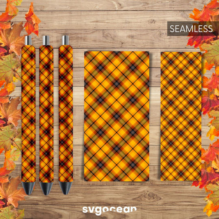 Pen Wraps Buffalo Plaid Bundle - Svg Ocean