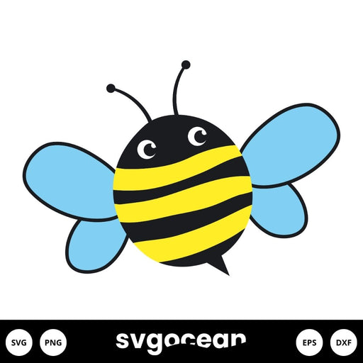 Bee Svg - Svg Ocean