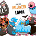 Halloween Lama Clipart - Svg Ocean