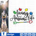 Living ausome life SVG vector bundle - Svg Ocean