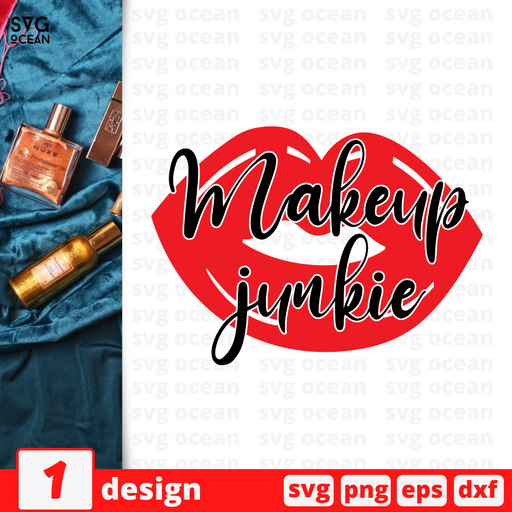 Makeup junkie SVG vector bundle - Svg Ocean