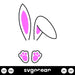 Bunny Ears Svg - Svg Ocean