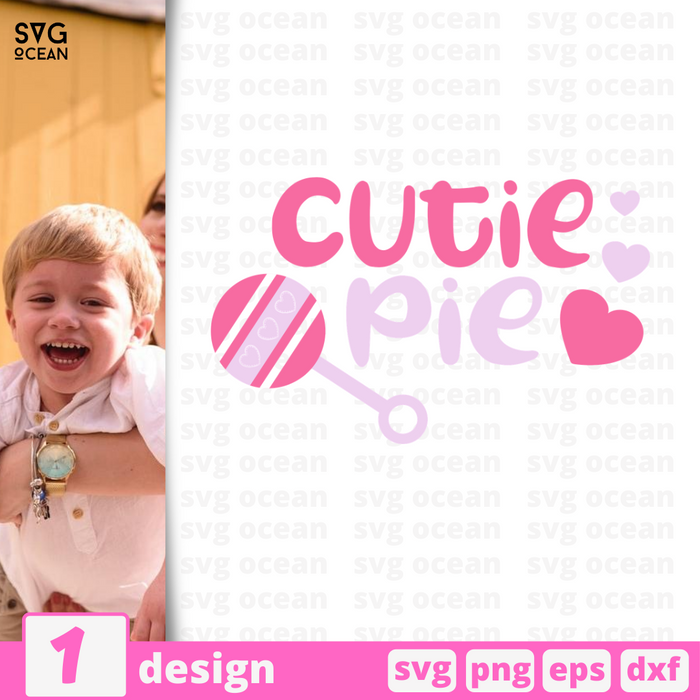 Cutie pie SVG vector bundle - Svg Ocean