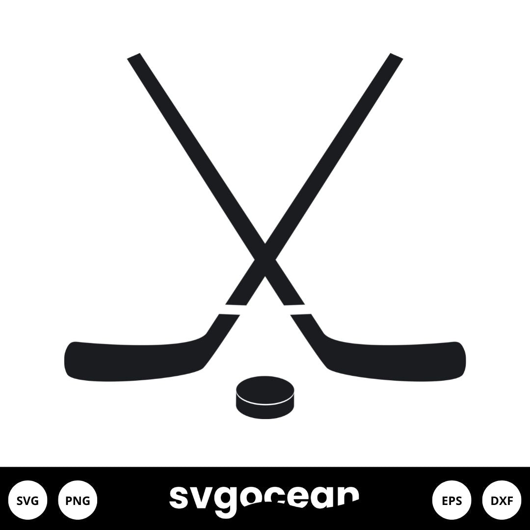 Hockey Sticks SVG vector for instant download