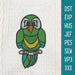 Parrot Embroidery Designs - Svg Ocean