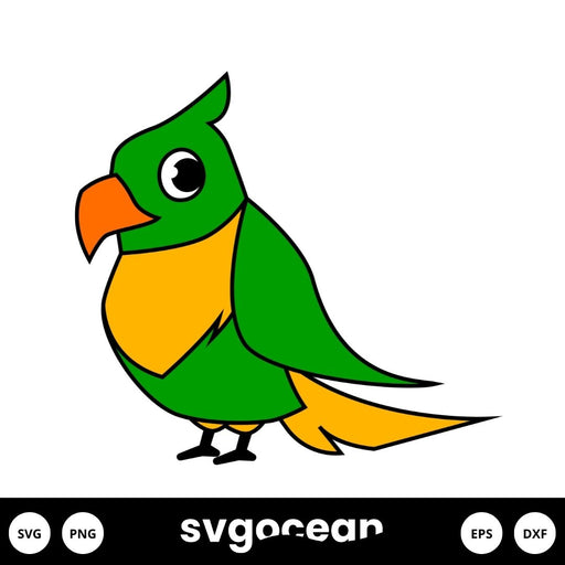 Parrot Svg - Svg Ocean