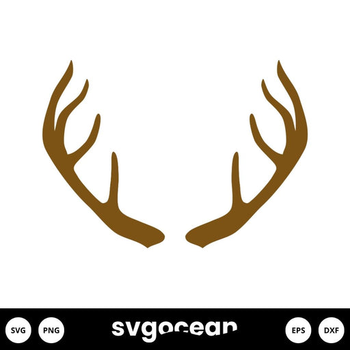 Deer Horn Svg - Svg Ocean