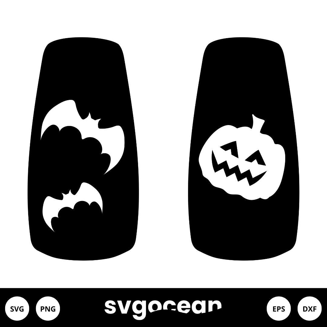 Svg Cricut Nail Decals vector for instant download - Svg Ocean — svgocean