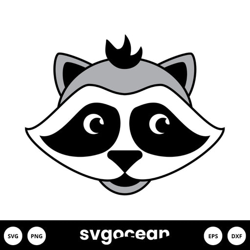 Raccoon Svg - Svg Ocean