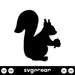 Squirrel Svg - Svg Ocean
