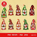 Christmas Gnomes Sublimation Bundle - Svg Ocean