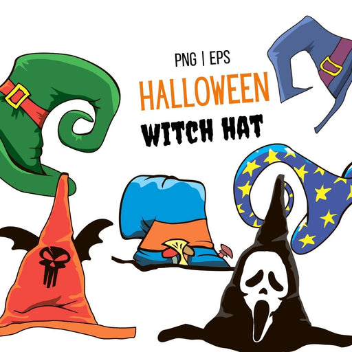 Witch Hat Clipart - Svg Ocean