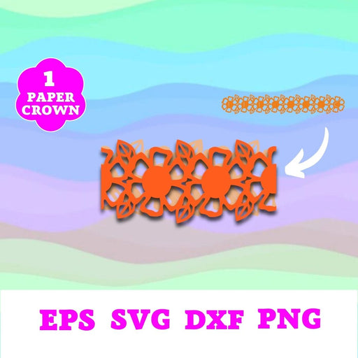 Flower Crown SVG - Svg Ocean