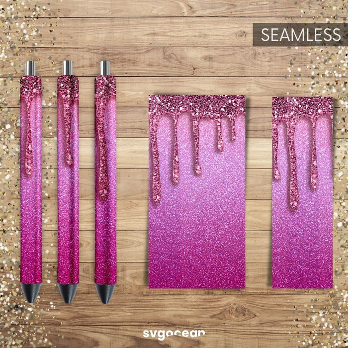Pen Wraps Glitter Bundle - Svg Ocean