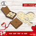 Valentines Day Heart Puzzle Box Multilayered Laser Cut File - svgocean