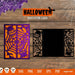 Happy Halloween Card Svg Template Bundle - Svg Ocean
