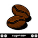 Coffee Beans Svg - Svg Ocean