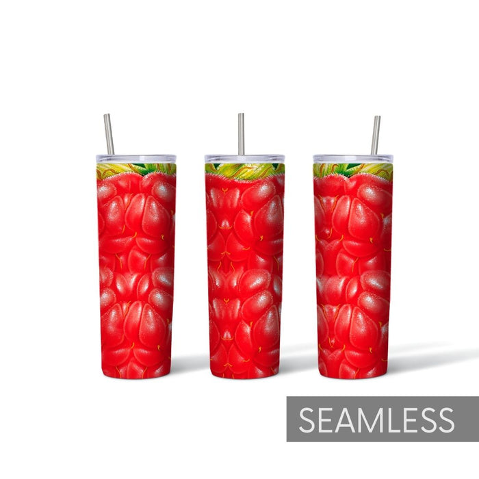 Raspberries Tumbler Sublimation