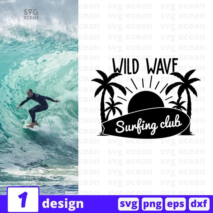 Wild wave surfing club
