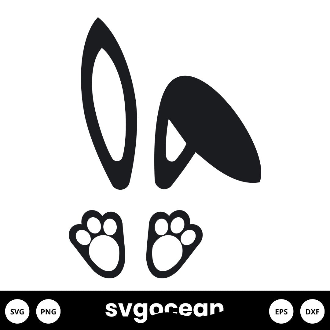 Floppy Bunny Ears SVG, Floppy Bunny Ears PNG, Floppy Bunny Ears DXF, Easter  Svg, Bunny Svg, Floppy Rabbit Ears Svg, Floppy Rabbit Ears Png