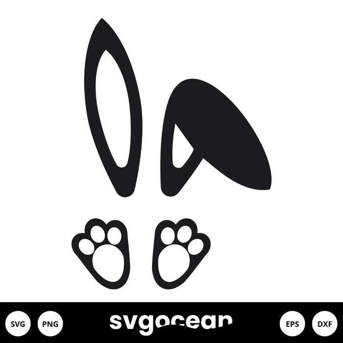 Bunny Ears SVG Free - Svg Ocean