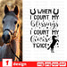 When I count my blessings I count my horse twice