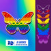 FREE 3D LGBT Butterfly SVG - Svg Ocean
