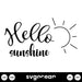 Hello Sunshine Svg - Svg Ocean