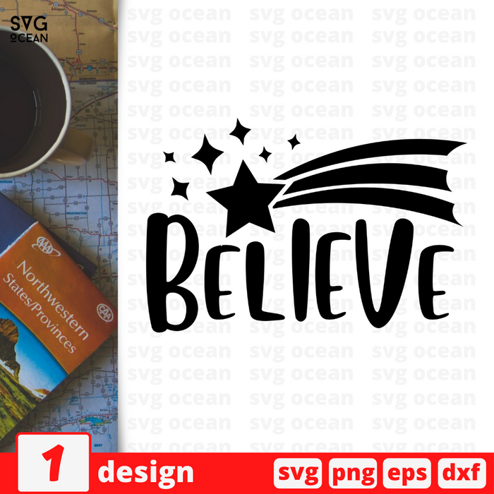 Believe SVG vector bundle - Svg Ocean