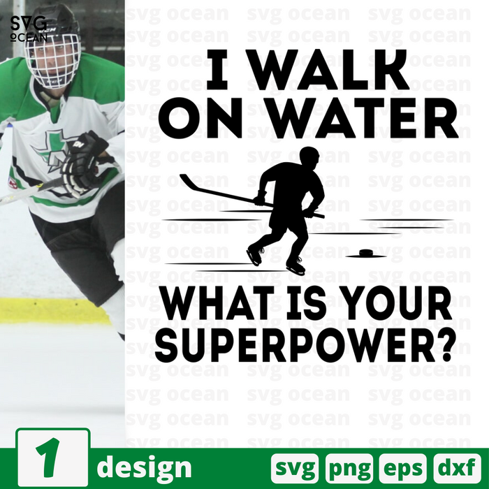 I walk on water What is your superpower SVG vector bundle - Svg Ocean