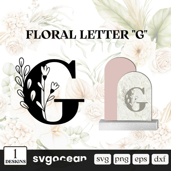 Wedding Letter G SVG - Svg Ocean