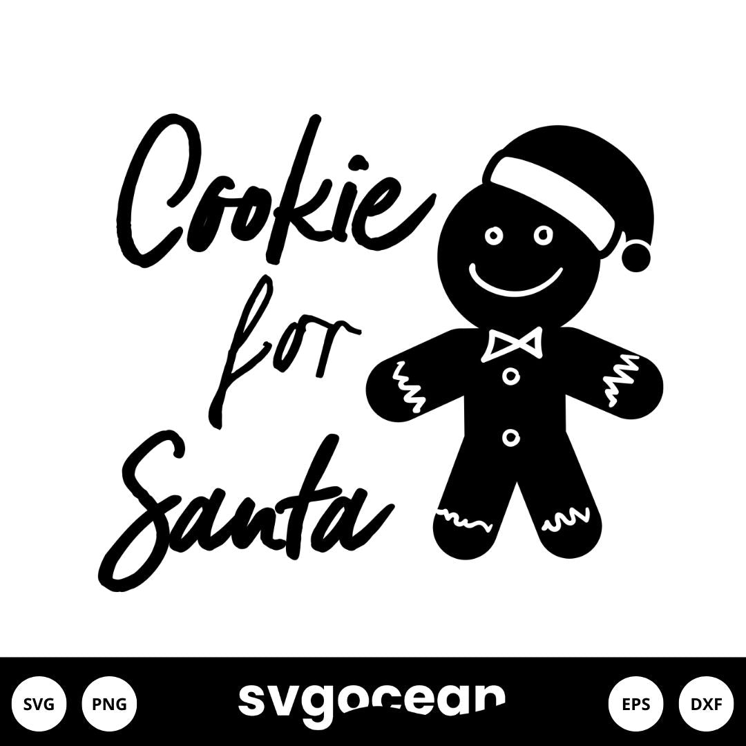 Cookies For Santa Svg vector for instant download - Svg Ocean — svgocean