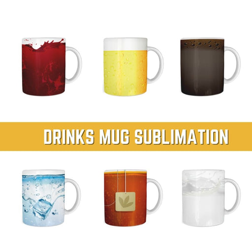 Drinks Mug Sublimation - Svg Ocean