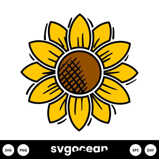 Sunflower SVG File - Svg Ocean