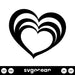 Free SVG Hearts - Svg Ocean