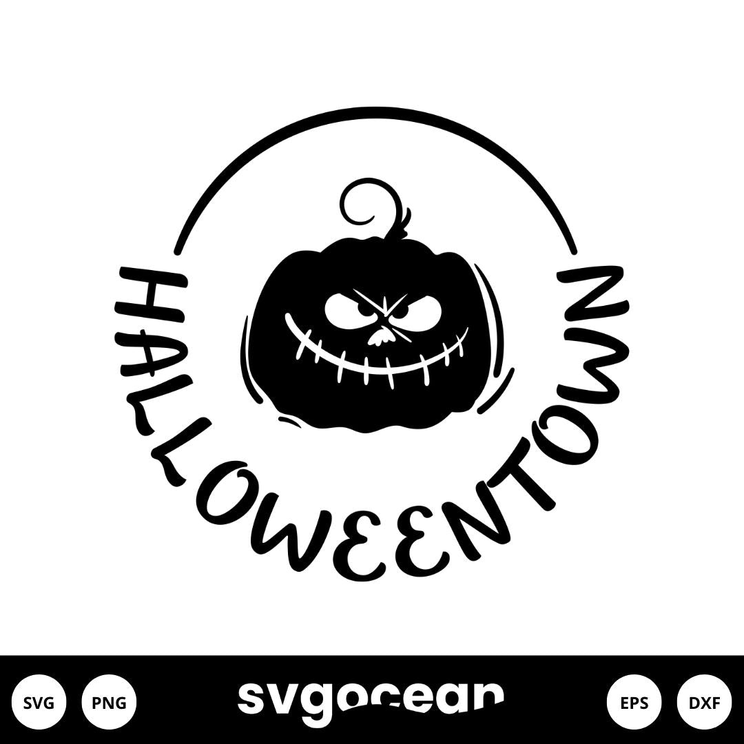 Halloweentown Svg vector for instant download Svg Ocean — svgocean