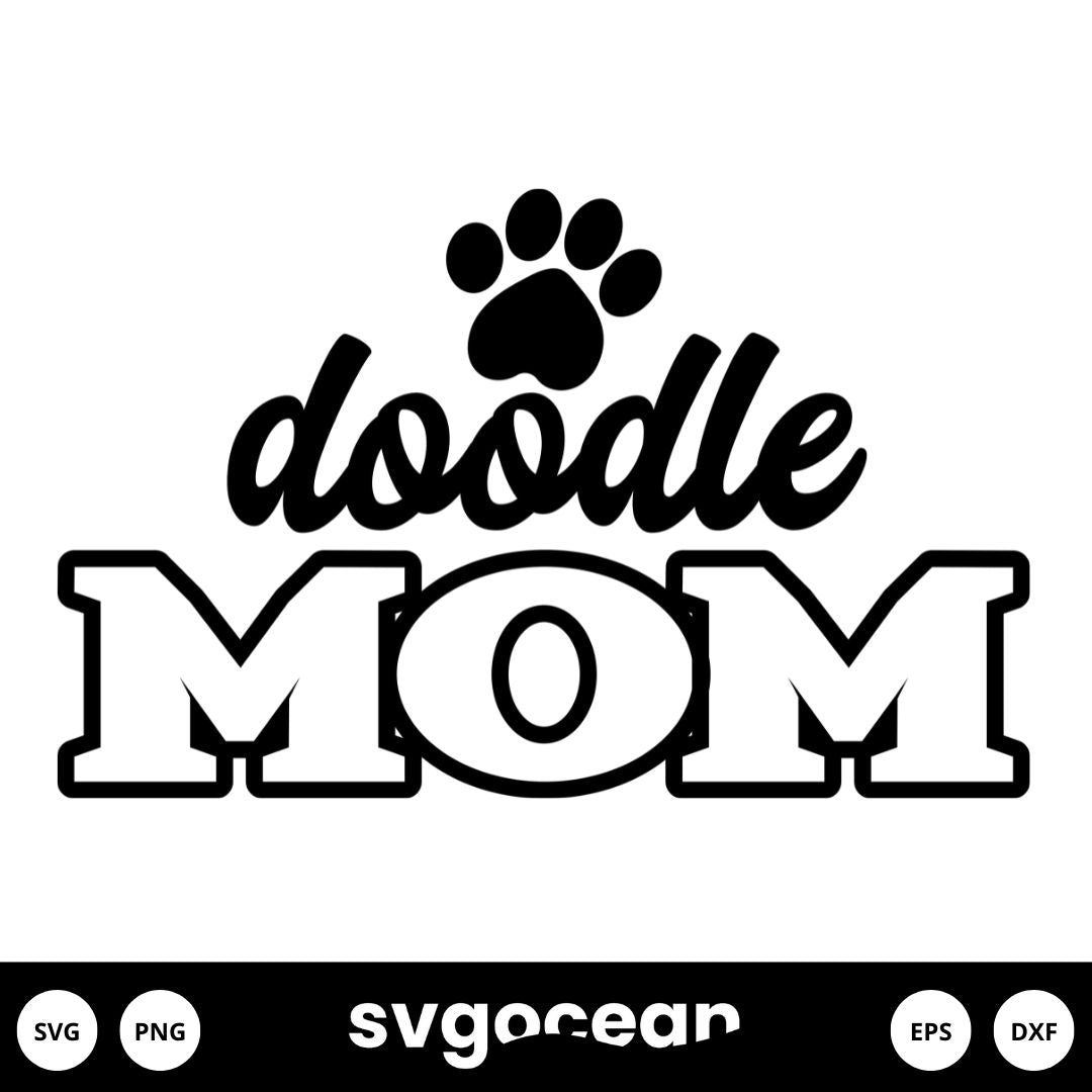 Doodle Mom SVG vector for instant download - Svg Ocean — svgocean