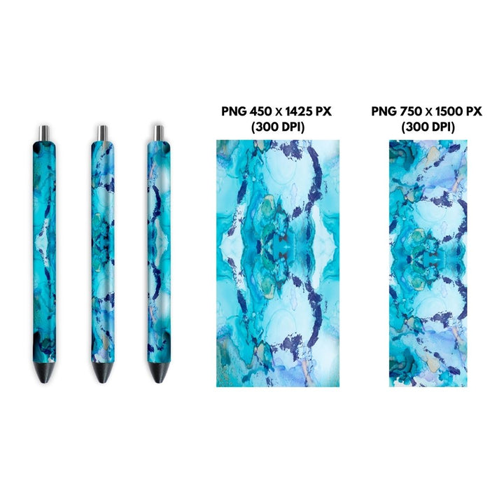 Blue Pen Sublimation - Svg Ocean
