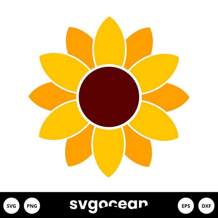 Sunflower SVG Free - Svg Ocean