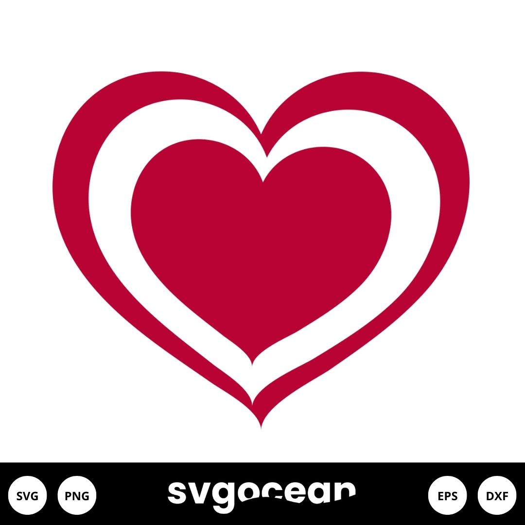 Free Heart Svg Images Vector For Instant Download Svg Ocean — Svgocean