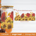 Fall Can Glass Wrap Sublimation - Svg Ocean