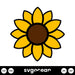 Sunflower SVG  - Svg Ocean