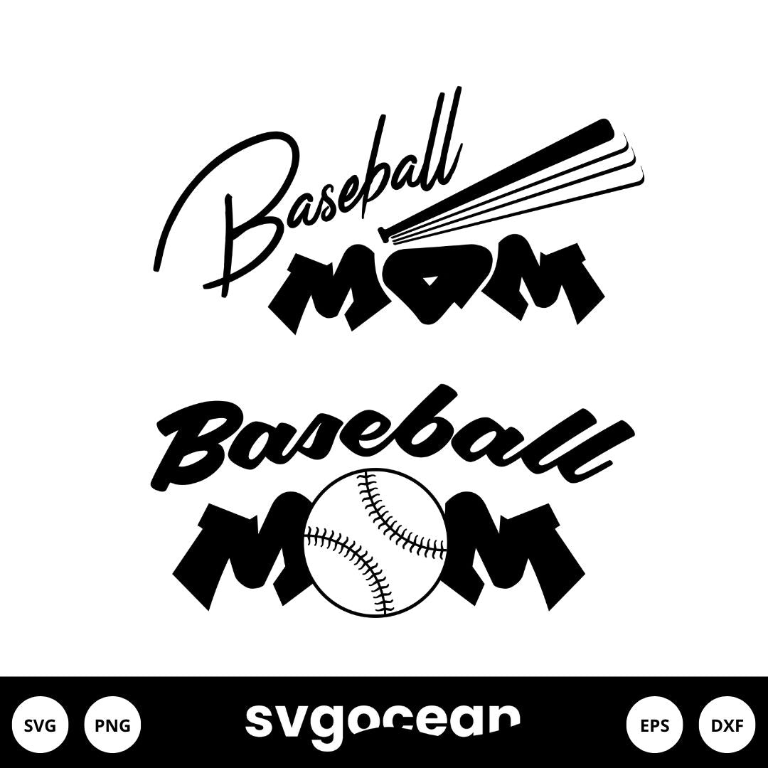 Baseball Mom Shirts SVG vector for instant download - Svg Ocean — svgocean