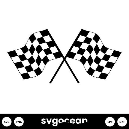 Racing Flags SVG - Svg Ocean